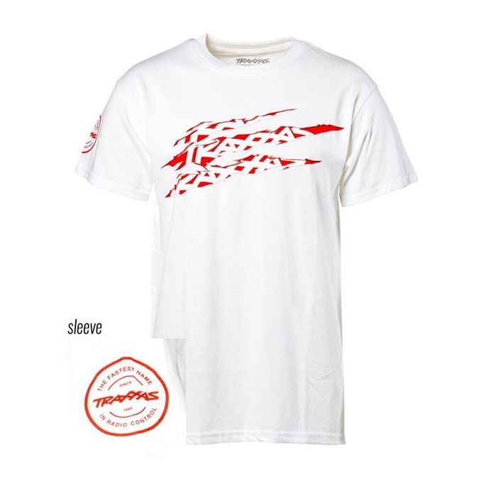 Slash Tee T-shirt White S, TRX1377-S