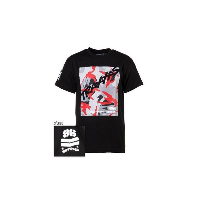 Military Tee T-shirt Black S, TRX1380-S