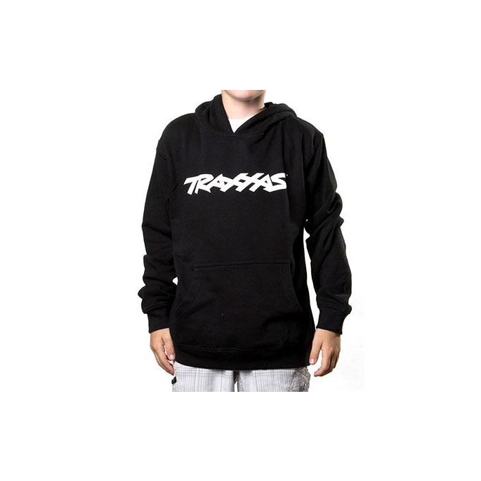 Traxxas Logo Hoodie Black Youth S, TRX1397-S