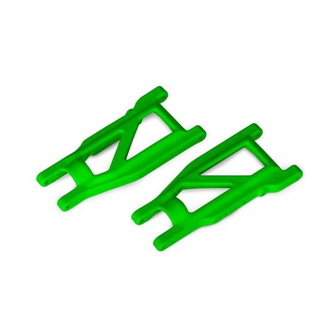 Suspension arms, green, front/rear (left & right) (2) (heavy duty, cold weather, TRX3655G