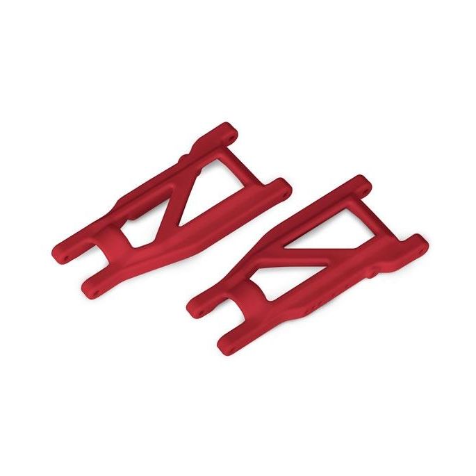 Suspension arms, red, front/rear (left & right) (2) (heavy duty, cold weather ma, TRX3655L