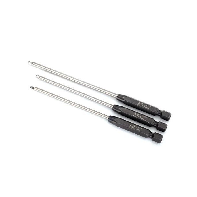 Traxxas Speed Bit Set, hex driver, 3-piece ball-end (2.0mm, 2.5mm, 3.0mm), 1/4', TRX8716X