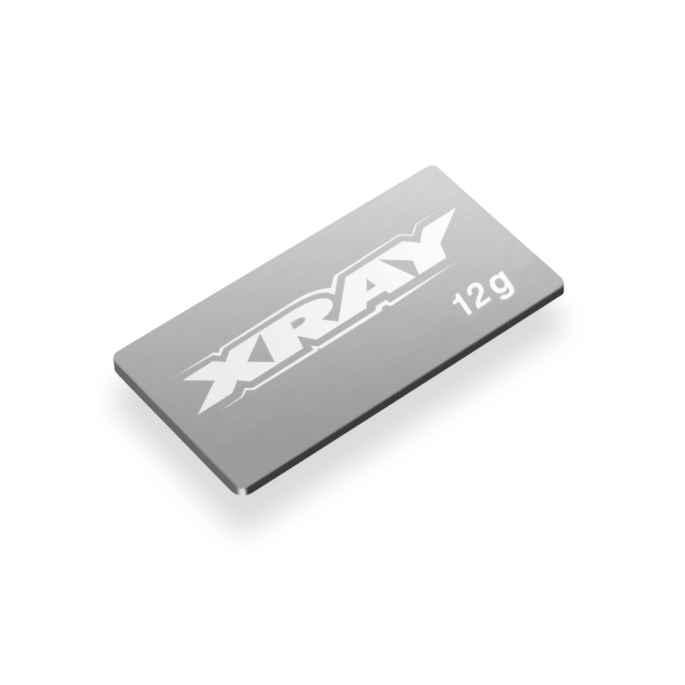 v_306551 XRAY Pure Tungsten Chassis Weight 12g_produkt